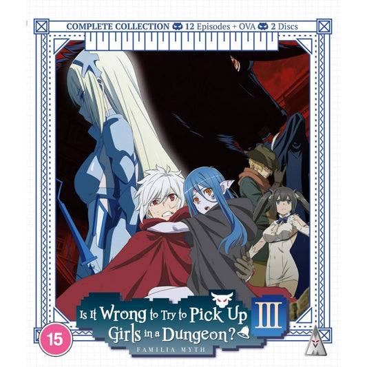 Is It Wrong To Try To Pick Up Girls In A Dungeon?! Season 3 - Blu-ray