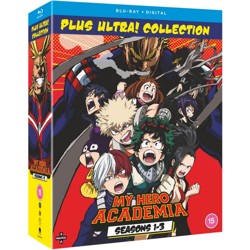 My Hero Academia Seasons 1-3 Collection - Blu-ray